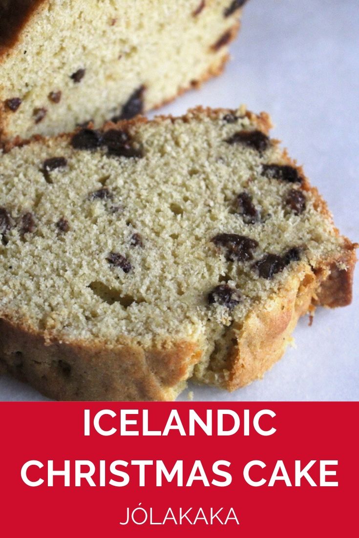 冰岛圣诞蛋糕(Jólakaka) ~这款柔嫩的黄油面包蛋糕用小豆蔻调味，点缀着葡萄干。这是冰岛传统的节日蛋糕，但作为一种简单的咖啡蛋糕，一年四季都是完美的选择。#冰岛# nordicfood