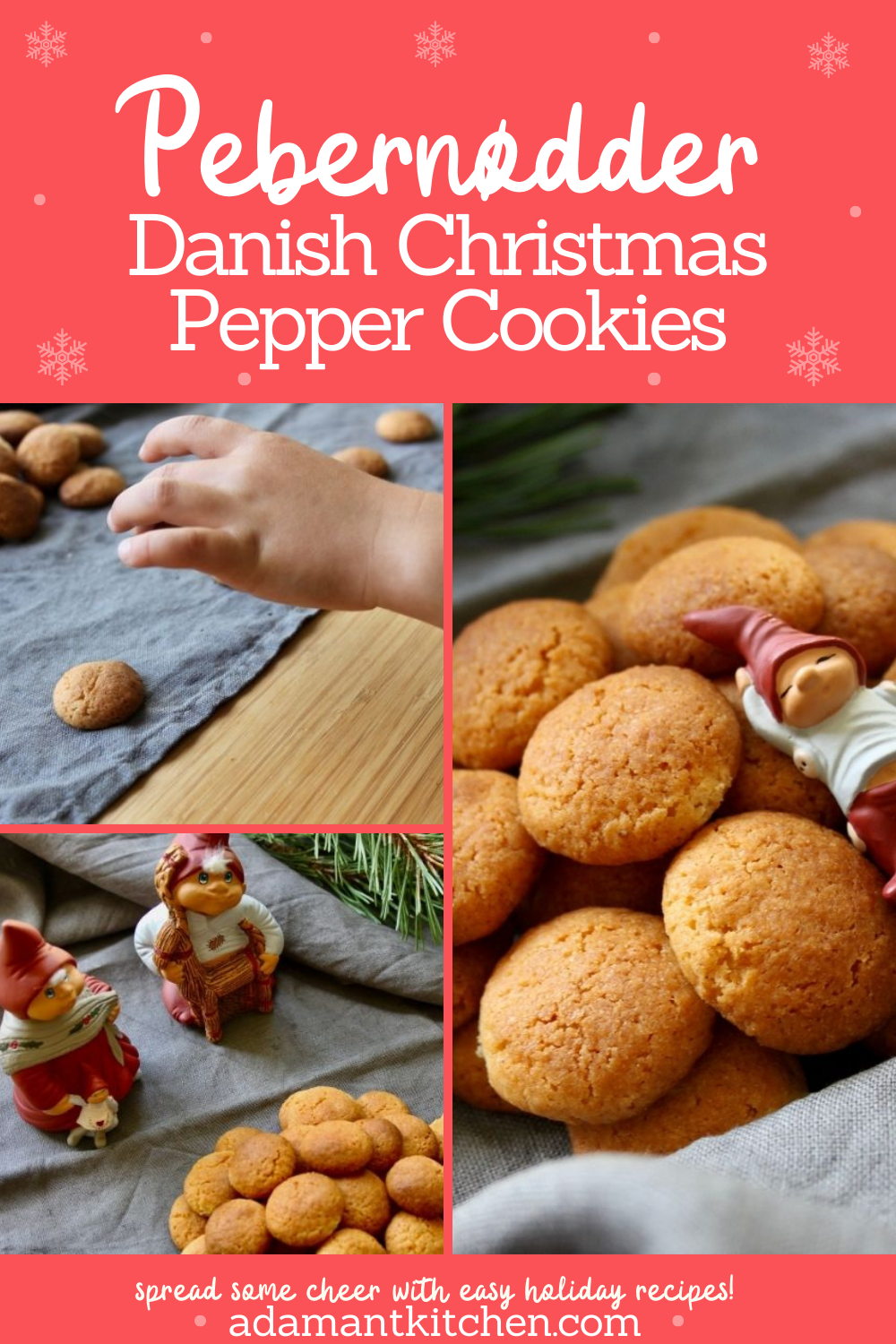 丹麦Pebernødder ~学习如何让这个传统北欧从头圣诞饼干。