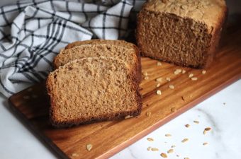小麦面包机蜂蜜燕麦面包